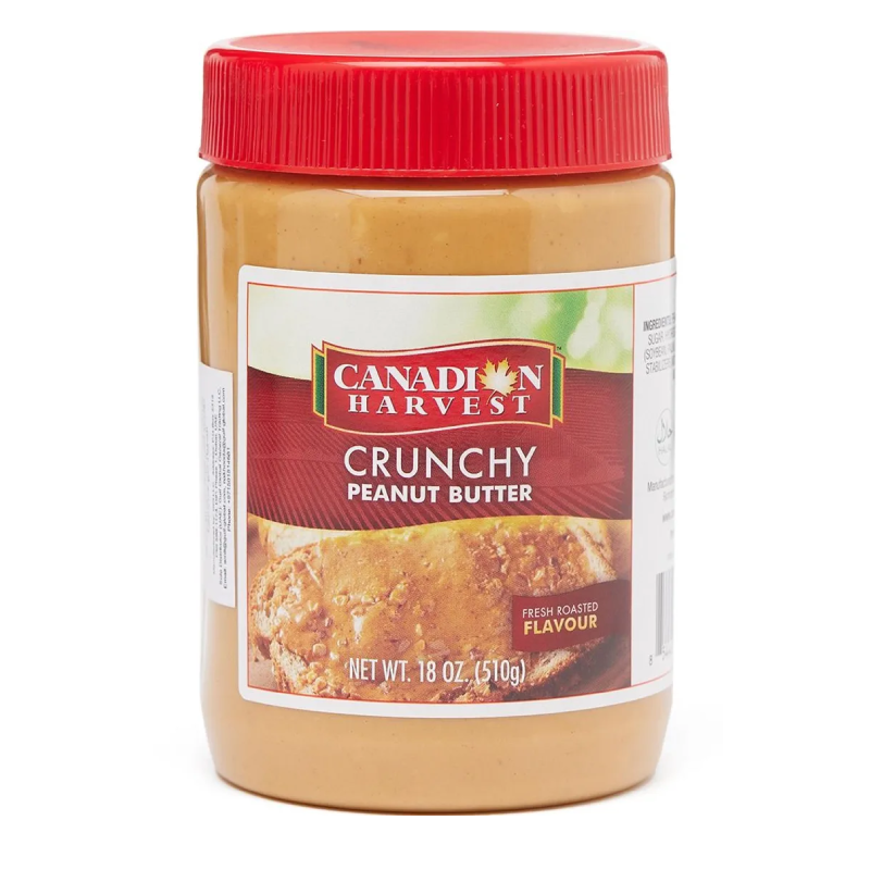 Canadian Harvest Crunchy Peanut Butter - 510g