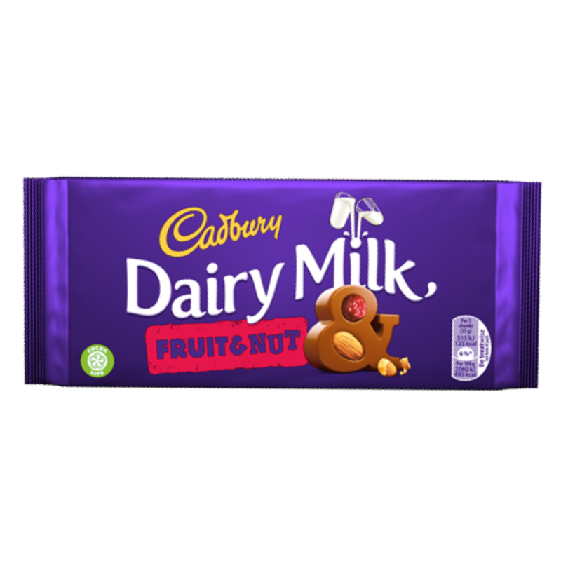 Cadbury Dairy Milk Fruit & Nut - 150gm