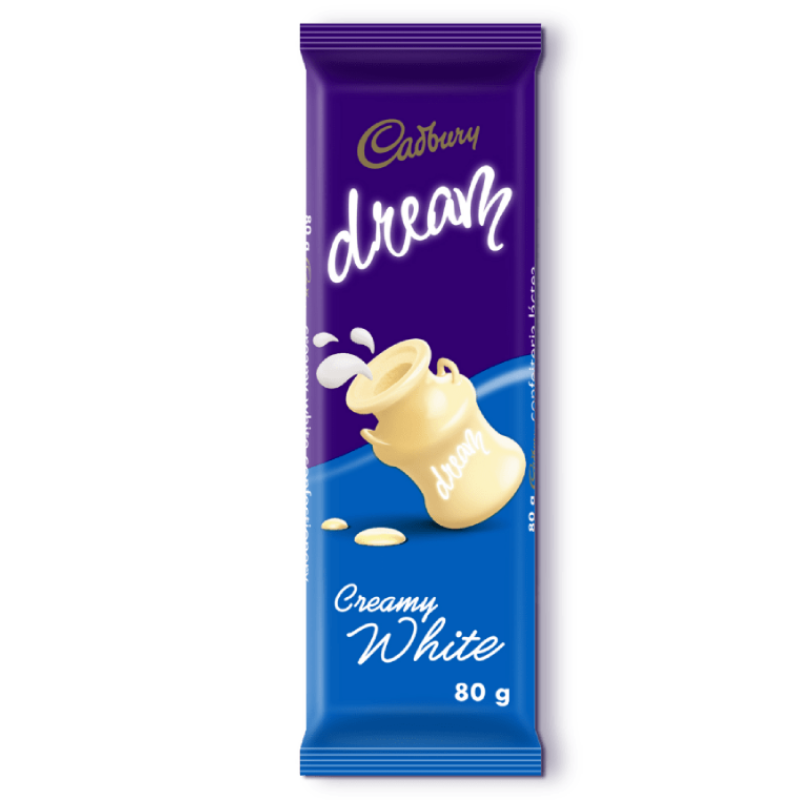 Cadbury Dream Creamy White Chocolate - 80g